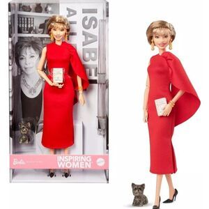 Barbie Inspiring Women Doll, Isabel Allende Collectible in Red Dress * 2024 Wow